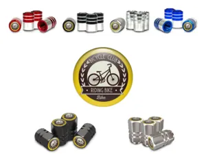 Rim Valve Stem Caps for Motorcycle Sturdy